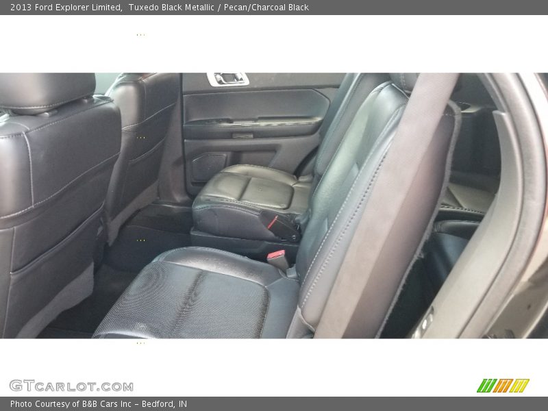 Tuxedo Black Metallic / Pecan/Charcoal Black 2013 Ford Explorer Limited