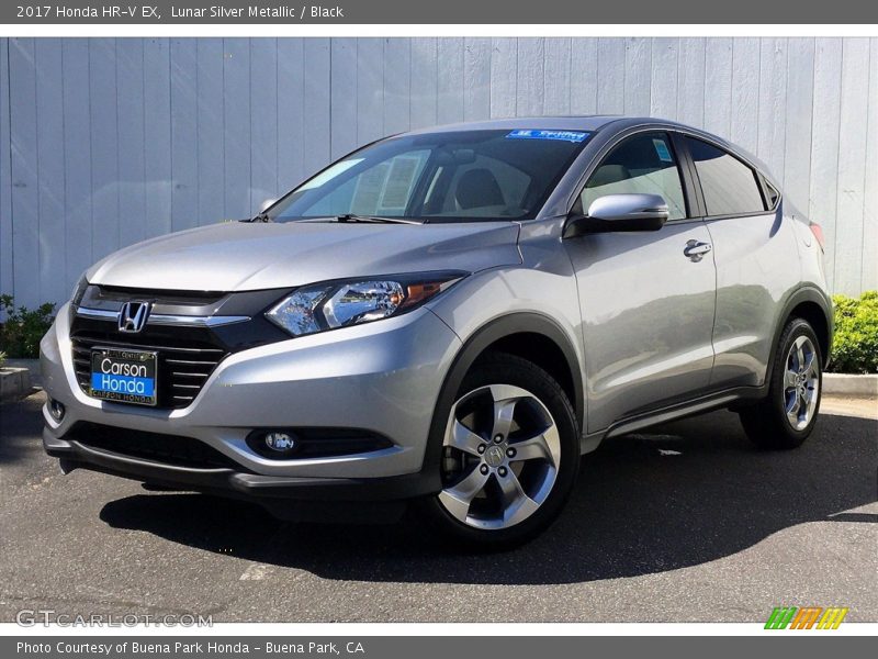 Lunar Silver Metallic / Black 2017 Honda HR-V EX