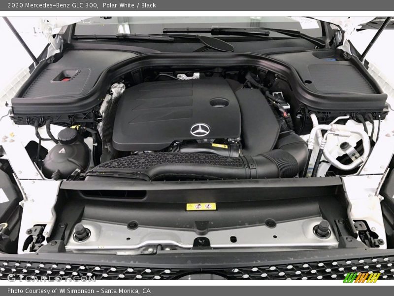 Polar White / Black 2020 Mercedes-Benz GLC 300