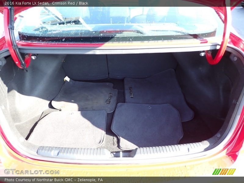 Crimson Red / Black 2016 Kia Forte LX Sedan