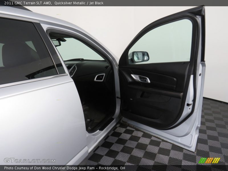 Quicksilver Metallic / Jet Black 2011 GMC Terrain SLT AWD