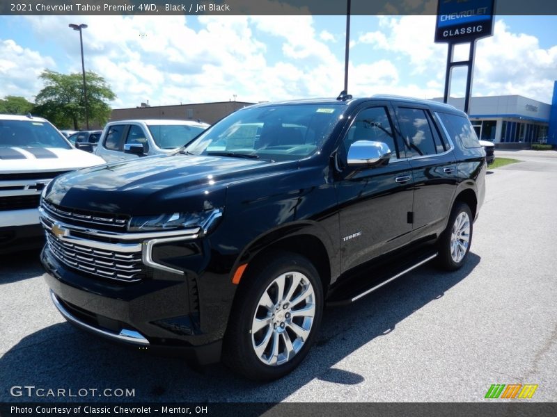 Black / Jet Black 2021 Chevrolet Tahoe Premier 4WD