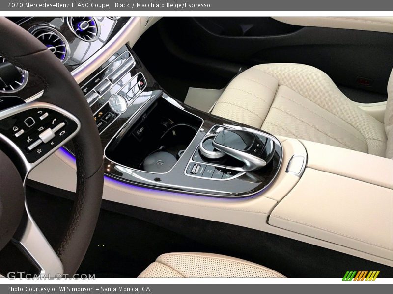 Black / Macchiato Beige/Espresso 2020 Mercedes-Benz E 450 Coupe