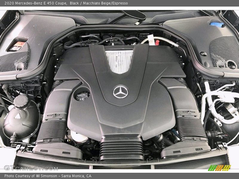 Black / Macchiato Beige/Espresso 2020 Mercedes-Benz E 450 Coupe