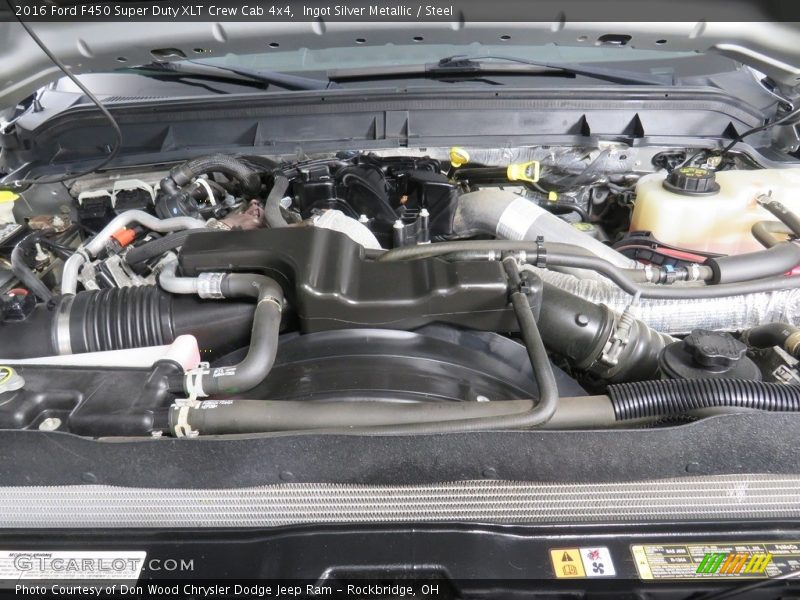  2016 F450 Super Duty XLT Crew Cab 4x4 Engine - 6.7 Liter OHV 32-Valve B20 Power Stroke Turbo-Diesel V8