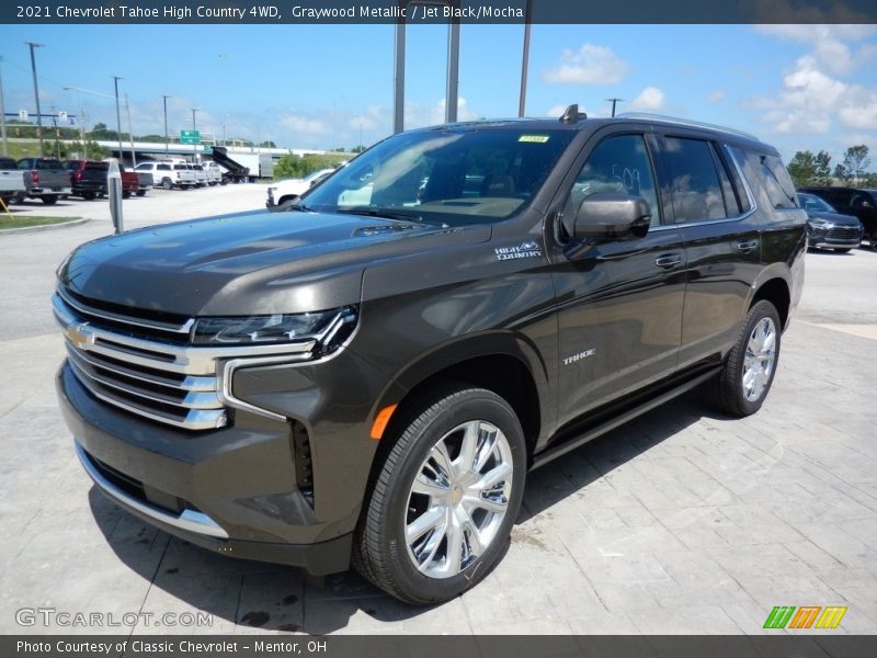 Front 3/4 View of 2021 Tahoe High Country 4WD