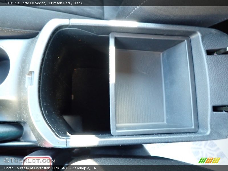Crimson Red / Black 2016 Kia Forte LX Sedan