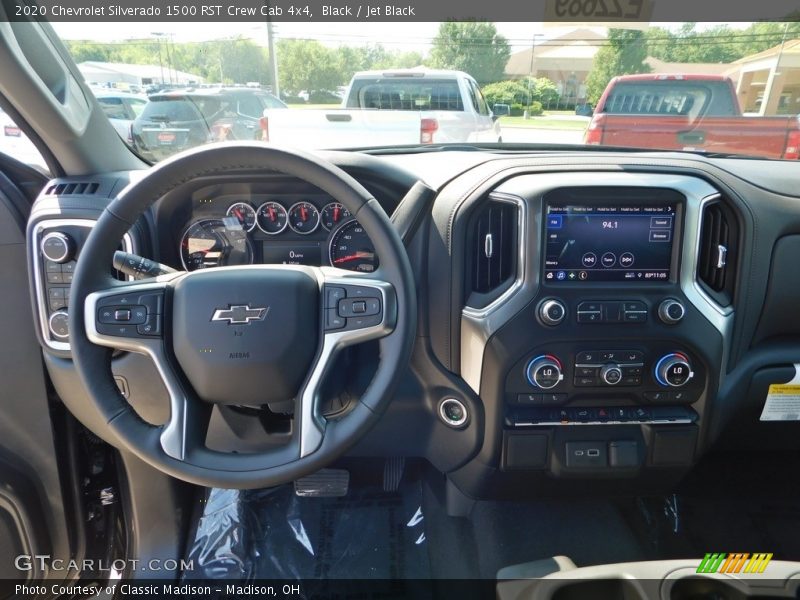 Black / Jet Black 2020 Chevrolet Silverado 1500 RST Crew Cab 4x4