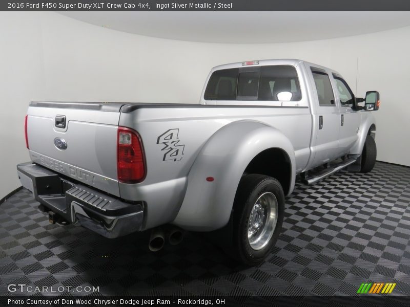  2016 F450 Super Duty XLT Crew Cab 4x4 Ingot Silver Metallic