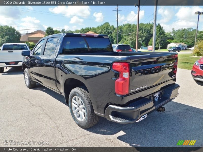 Black / Jet Black 2020 Chevrolet Silverado 1500 RST Crew Cab 4x4