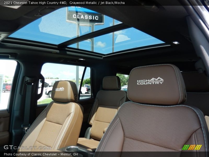 Graywood Metallic / Jet Black/Mocha 2021 Chevrolet Tahoe High Country 4WD