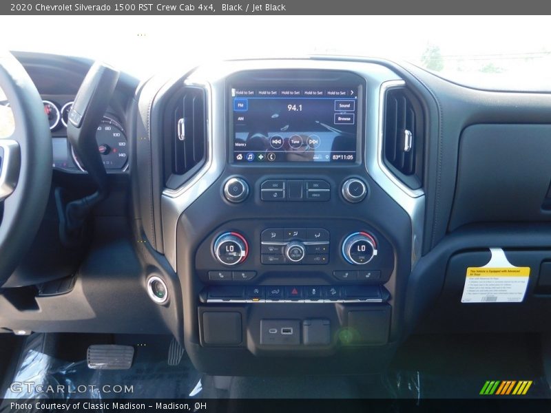 Black / Jet Black 2020 Chevrolet Silverado 1500 RST Crew Cab 4x4