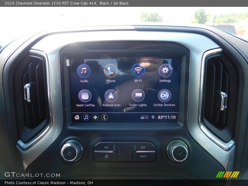 Black / Jet Black 2020 Chevrolet Silverado 1500 RST Crew Cab 4x4