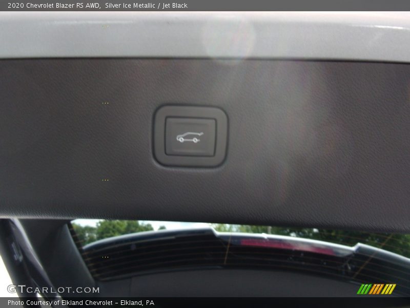 Silver Ice Metallic / Jet Black 2020 Chevrolet Blazer RS AWD