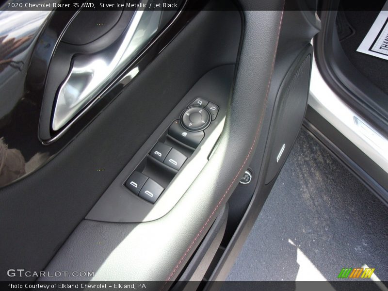 Silver Ice Metallic / Jet Black 2020 Chevrolet Blazer RS AWD