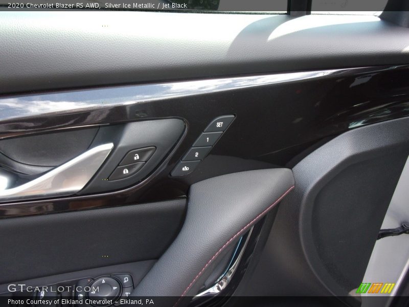 Silver Ice Metallic / Jet Black 2020 Chevrolet Blazer RS AWD
