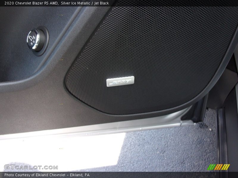 Silver Ice Metallic / Jet Black 2020 Chevrolet Blazer RS AWD