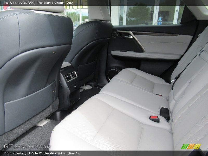 Obsidian / Stratus Gray 2019 Lexus RX 350