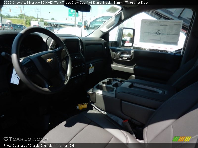 Summit White / Jet Black 2020 Chevrolet Silverado 3500HD Work Truck Crew Cab 4x4 Dump Truck