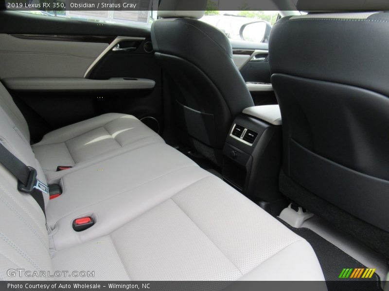 Obsidian / Stratus Gray 2019 Lexus RX 350