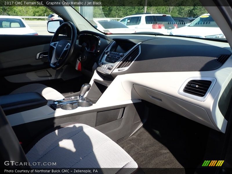 Graphite Gray Metallic / Jet Black 2017 GMC Terrain SLE