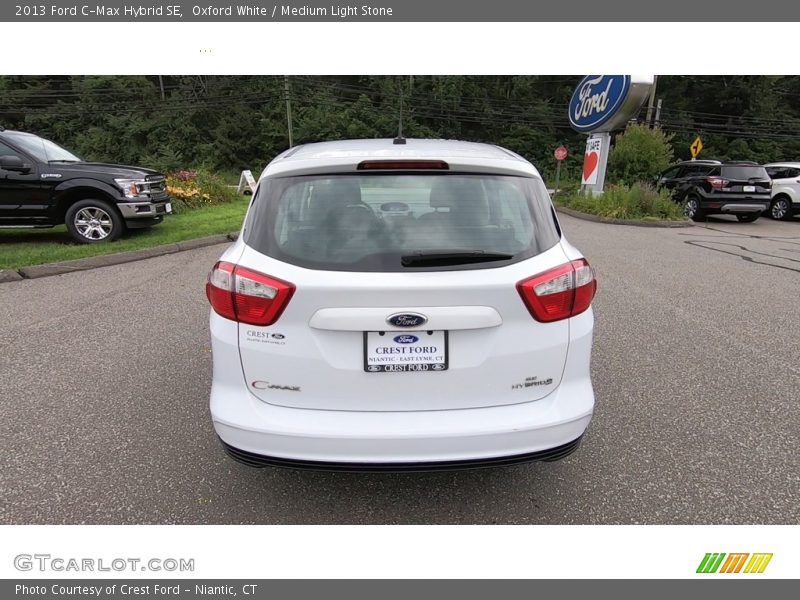 Oxford White / Medium Light Stone 2013 Ford C-Max Hybrid SE