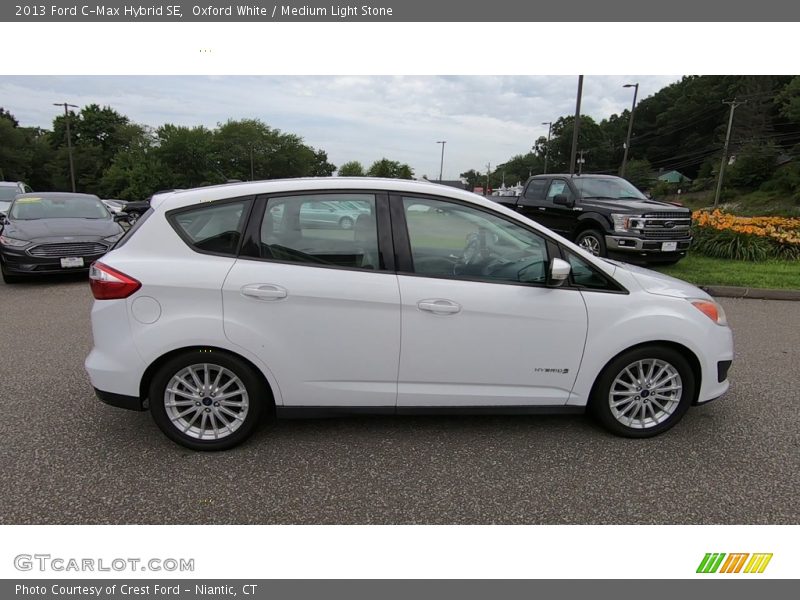 Oxford White / Medium Light Stone 2013 Ford C-Max Hybrid SE