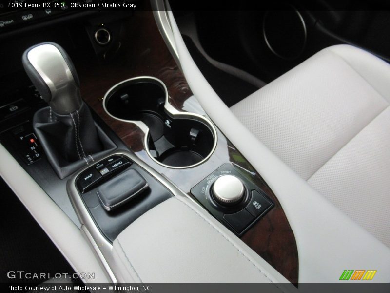 Obsidian / Stratus Gray 2019 Lexus RX 350