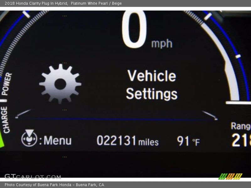 Platinum White Pearl / Beige 2018 Honda Clarity Plug In Hybrid
