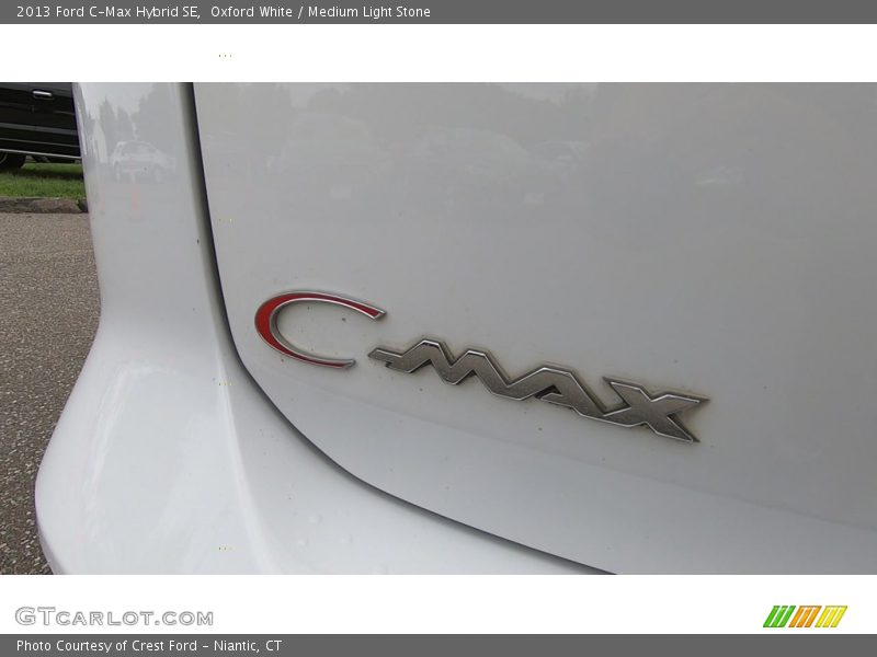 Oxford White / Medium Light Stone 2013 Ford C-Max Hybrid SE