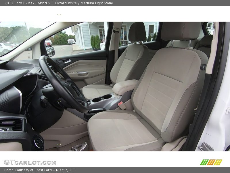 Oxford White / Medium Light Stone 2013 Ford C-Max Hybrid SE