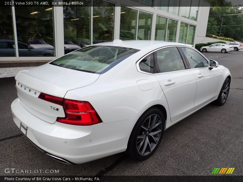 Ice White / Blonde 2017 Volvo S90 T6 AWD