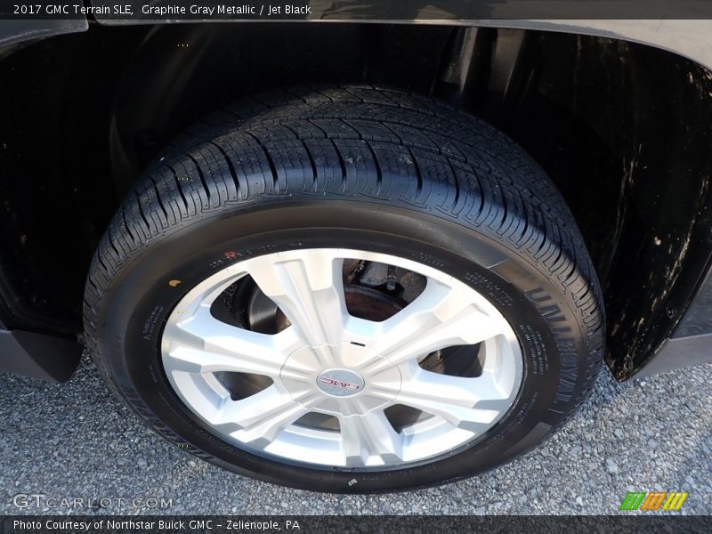 Graphite Gray Metallic / Jet Black 2017 GMC Terrain SLE