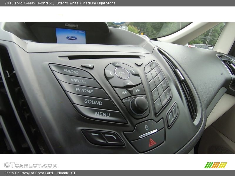 Oxford White / Medium Light Stone 2013 Ford C-Max Hybrid SE