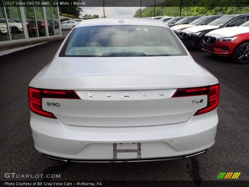 Ice White / Blonde 2017 Volvo S90 T6 AWD