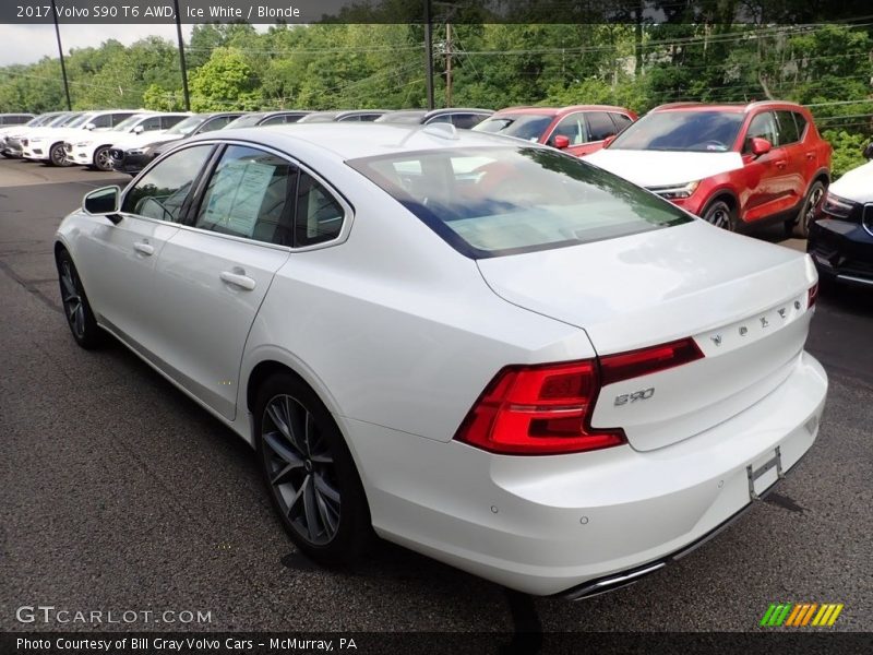 Ice White / Blonde 2017 Volvo S90 T6 AWD