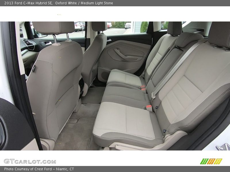 Oxford White / Medium Light Stone 2013 Ford C-Max Hybrid SE