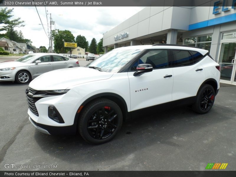 Summit White / Jet Black 2020 Chevrolet Blazer LT AWD