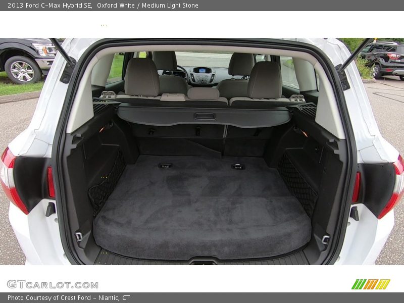 Oxford White / Medium Light Stone 2013 Ford C-Max Hybrid SE
