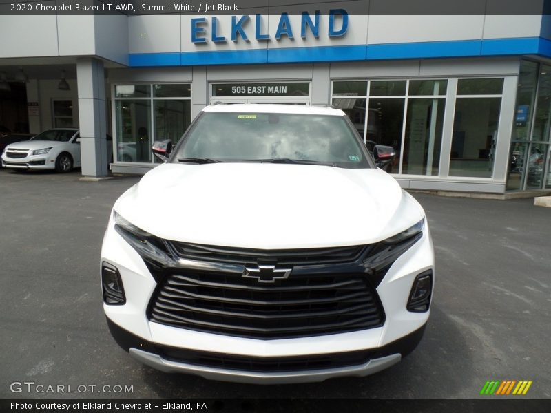 Summit White / Jet Black 2020 Chevrolet Blazer LT AWD