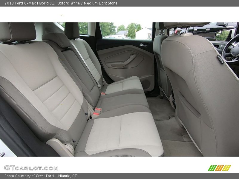 Oxford White / Medium Light Stone 2013 Ford C-Max Hybrid SE
