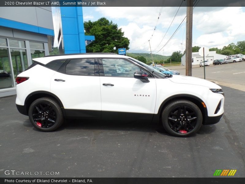 Summit White / Jet Black 2020 Chevrolet Blazer LT AWD