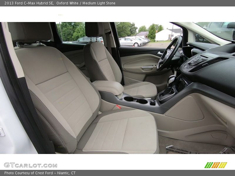 Oxford White / Medium Light Stone 2013 Ford C-Max Hybrid SE