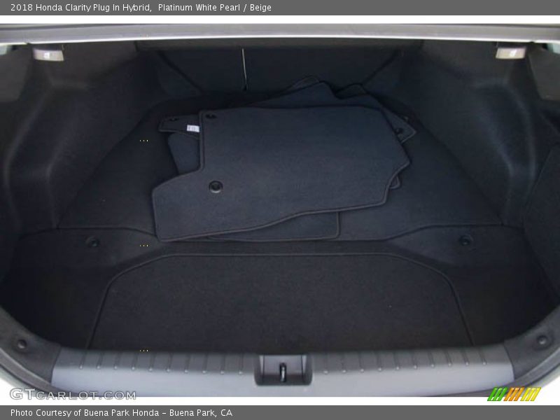 Platinum White Pearl / Beige 2018 Honda Clarity Plug In Hybrid