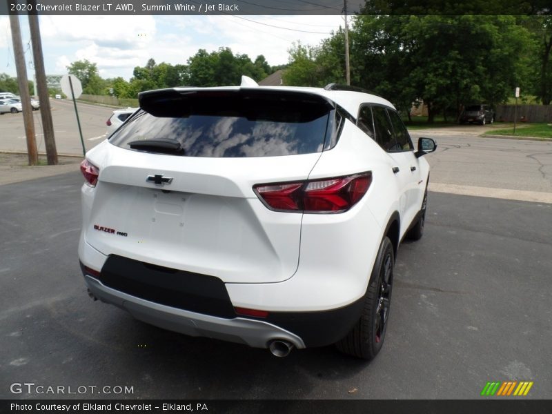Summit White / Jet Black 2020 Chevrolet Blazer LT AWD