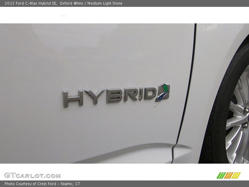 Oxford White / Medium Light Stone 2013 Ford C-Max Hybrid SE