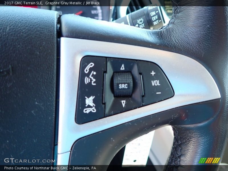 Graphite Gray Metallic / Jet Black 2017 GMC Terrain SLE