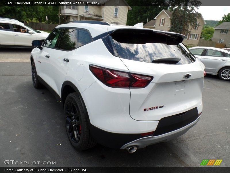 Summit White / Jet Black 2020 Chevrolet Blazer LT AWD