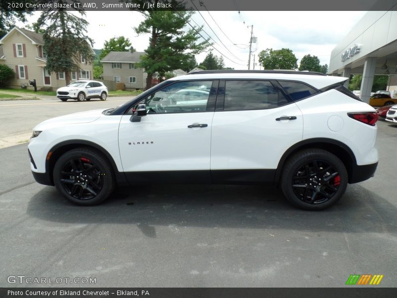 Summit White / Jet Black 2020 Chevrolet Blazer LT AWD