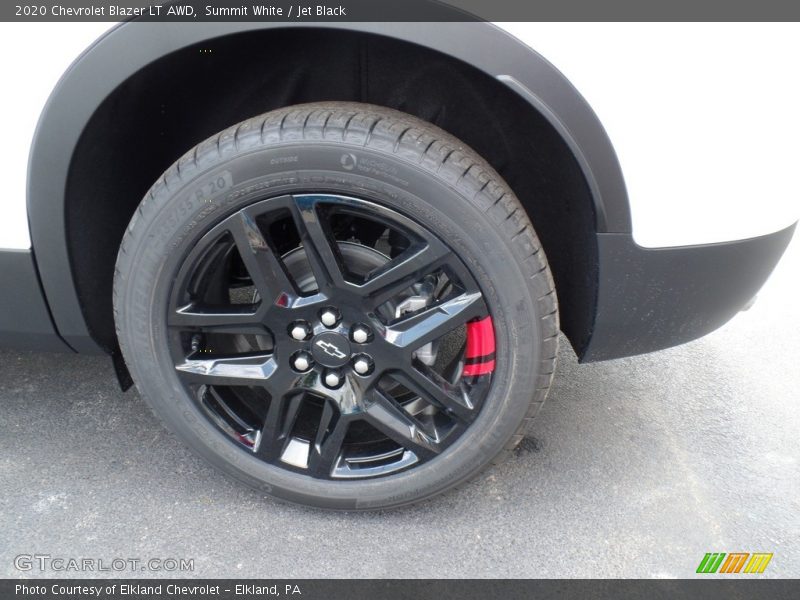 Summit White / Jet Black 2020 Chevrolet Blazer LT AWD